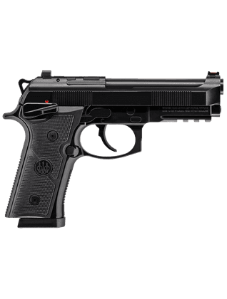 Beretta 92GTS: Versatile 9mm Semi-Auto Pistol, Matte Black Finish