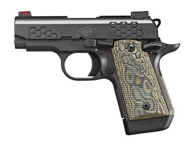 Kimber Micro 9 KHX Gray - Compact 9mm with G-Mascus Grips & Optics