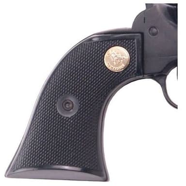 Cimarron Plinkerton .22 LR SAO Revolver - Matte Black, 4.75" Barrel