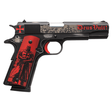Tisas Arms 1911 Crusader .45 ACP 5in Distressed Graphite Cerakote