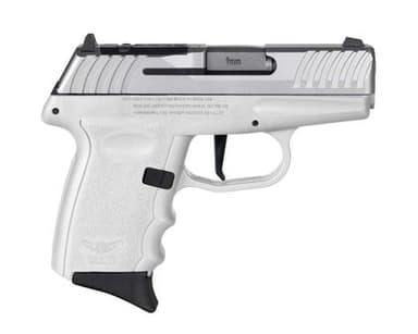 SCCY DVG-1 White 9mm Compact Striker Pistol - Lightweight & Reliable