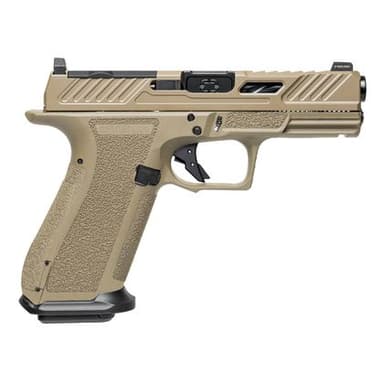 Shadow Systems XR920 Elite 9mm - Optics Ready FDE Pistol, 17+1 Capacity