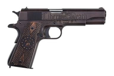 Liberty 1911 Custom Engraved .45 ACP - Cerakote Finish Collector's Pistol