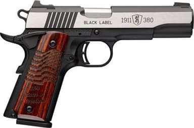 Browning 1911-380 Black Label Medallion Pro 250 .380 ACP 4.25in Matte Black