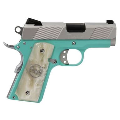 Iver Johnson Thrasher TB9 9mm Pistol - Tiffany Blue Pearl Edition