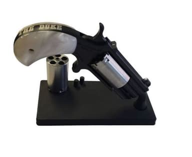 NAA Pug Duke .22 WMR Lightweight Black/Silver Revolver