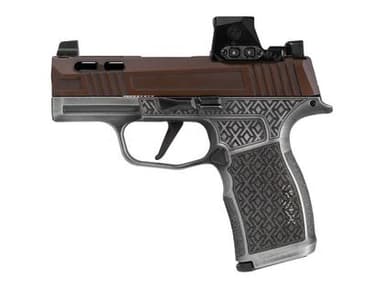 Sig Sauer P365 XMacro Shark Coast Tactical Debacle 9mm 3.7in Gray/Brown