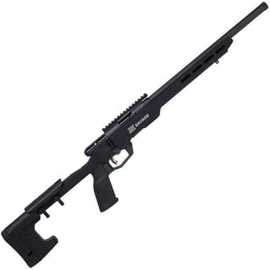 Savage B17 Precision .17 HMR Bolt-Action Rifle - Matte Black