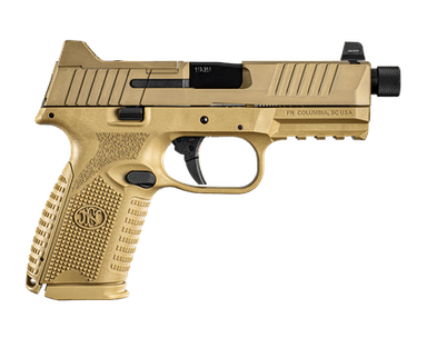 FN 509 Midsize Tactical 9mm - Threaded FDE with Night Sights