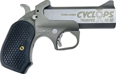 Bond Arms Cyclops .50 AE - Compact Black & Stainless Derringer