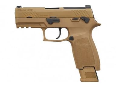 Sig Sauer M18 9mm 3.9in Coyote Tan
