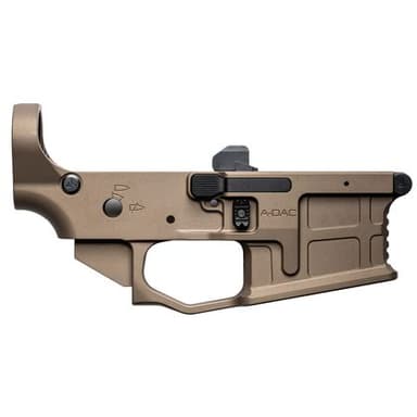Radian AX556 Billet Lower - Brown Cerakote 5.56 AR-15 Receiver