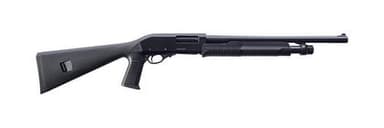EAA Churchill 12 GA Pump Shotgun, 18.5" Black Lightweight Defense