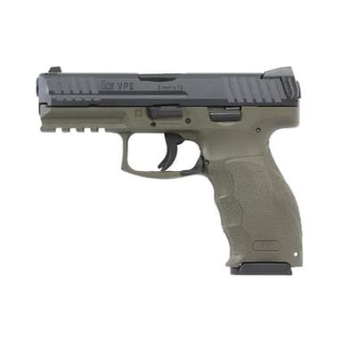 HK VP9 9mm Pistol - OD Green, Night Sights, 10-Round Capacity