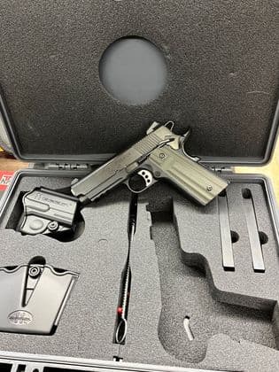 Springfield 1911 Loaded Compact .45 ACP Pistol - Black Finish