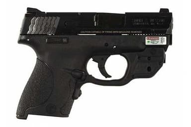 Smith & Wesson M&P9 Shield - Green LaserGuard Subcompact 9mm