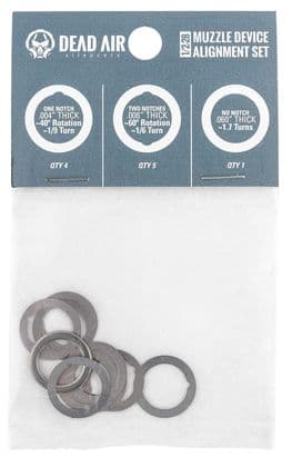 Dead Air Armament Shim Kit (.004", .006", .060")