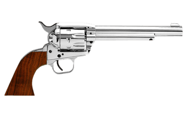 EAA Weihrauch Bounty Hunter .45 Colt Nickel Revolver 7.5"