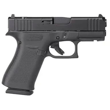 GLOCK - 43X MOS 9mm Luger 3.39" BBL (2)15RD Mags w/Front Rails AT
