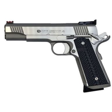 Colt Precision 1911 .45 ACP - Stainless, 8-Round Masterpiece