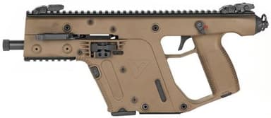 KRISS Vector SDP Gen II 9mm Pistol - FDE, Threaded Barrel, Recoil-Reduced