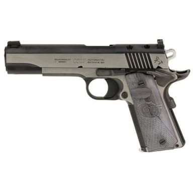 Colt Firearms Combat Elite Government Silver / Black .45-100 Sharps 5" Barrel 8-Rounds