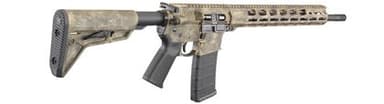 Ruger AR-556 MPR: 5.56 NATO, 18" Barrel, Frazzled Brown Finish