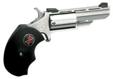 NAA Black Widow: Compact Stainless .22 LR/ .22 WMR Revolver