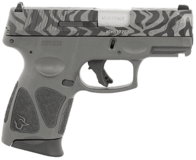 Taurus G3C 9mm Compact Pistol - Zebra Stripes Finish