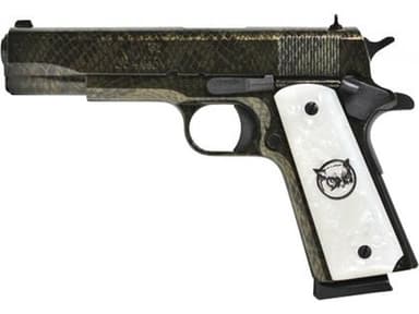 Iver Johnson 1911 A1 Gov Snakeskin .45 ACP - Water Moccasin Edition