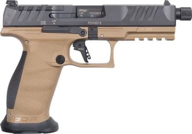 Walther PDP Pro 9mm Optics-Ready Pistol, FDE, 5.1" Barrel