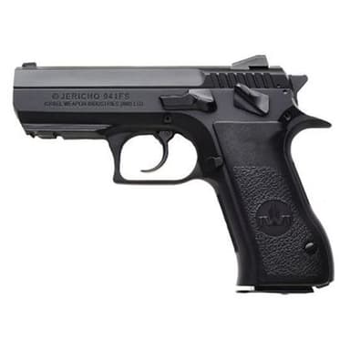 IWI US J941FS910ORP Jericho 941 Mid-Size Frame 9mm Luger 10+1 3.80" Black Chrome Lined Steel Barrel