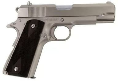 TISAS 1911 A1 Tank Commander - 9mm Nickel/Chrome Pistol