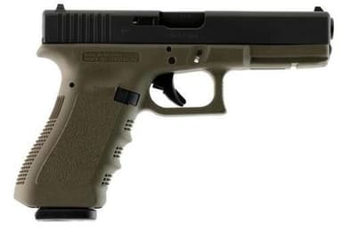 Glock G17 9mm 4.49in OD Green