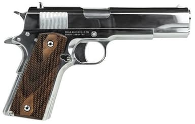 SDS Regulator 1911 .38 Super Chrome Pistol with Walnut Grips