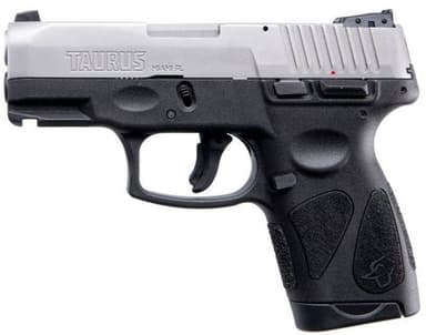 Taurus G2S: 9mm Compact, Matte Stainless/Black, 7+1 Capacity