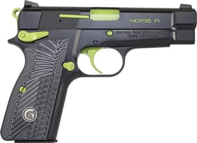 Girsan MCP35 PI - 9mm Semi-Auto Pistol, Black/Green, 15-Round