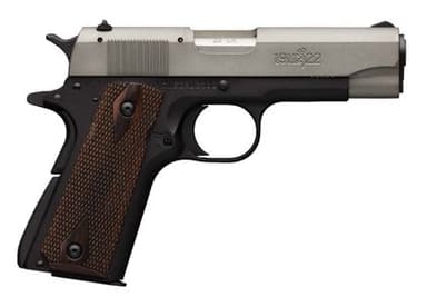 Browning 1911-22 A1 Compact .22 LR - Walnut Grip Precision Pistol