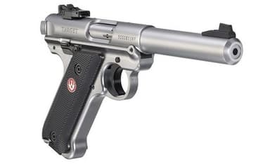 Ruger Mark IV Target .22 LR Pistol - Satin Stainless, 5.5" Precision