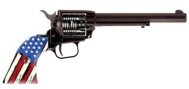 Rough Rider .22 LR Revolver - 6.5" Barrel, Flag Grip Edition