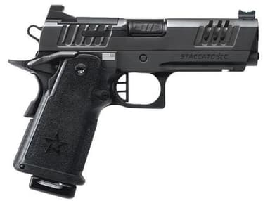 Staccato C 9mm Optic Ready Semi-Auto Pistol - Black Precision