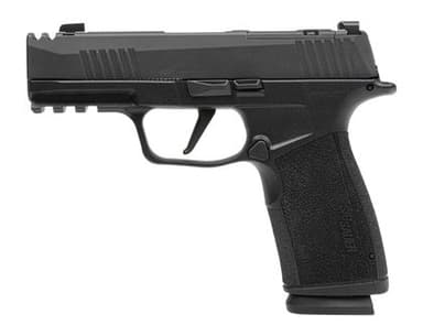 Sig Sauer 365XCA-9-COMP-MS-10 P365 XMacro COMP Compact 9mm Luger 10+1 3.10" Carbon Steel Barrel, Black Nitron Integrated Compensator/Optic