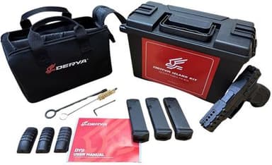Derya DY9 Island 9mm 4.02" Barrel 10-Rounds RMR Cut w/ 3 Mags, Ammo Can