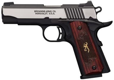 Browning 1911-380 Black Label Medallion Pro Compact SAO Pistol