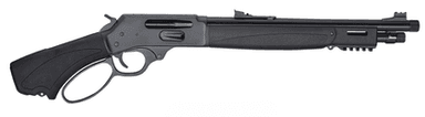Henry H009GBLX3030 Bear's Leg 3.1"\s13.80" Blued Threaded Barrel, Blue Steel Drilled & Tapped Receiver, Black Synthetic Fixed w/ Pistol
