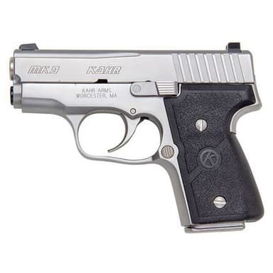 Kahr MK9 Elite 9mm DAO Pistol - Polished Stainless, Compact Carry