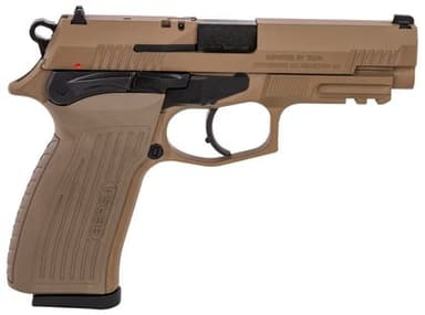 Bersa TPR9 - 9mm FDE Pistol, 17rd, DA/SA, Ambidextrous Controls