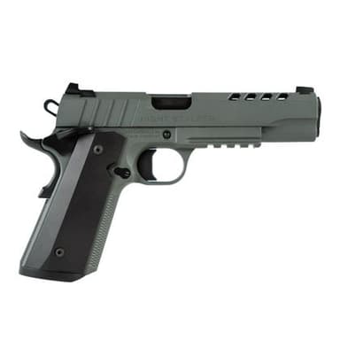 Tisas 1911 Night Stalker - Platinum Grey 9mm Semi-Auto Pistol