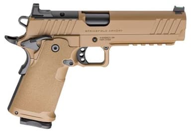 Springfield 1911 DS Prodigy - Coyote Brown 9mm, 10-Round Pistol