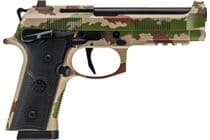 Beretta 92XI SAO 9mm 4.7in Vegetato Camo